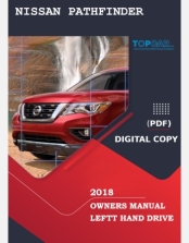 NISSAN PATHFINDER 2018 OWNERS MANUAL IN ENGLISH